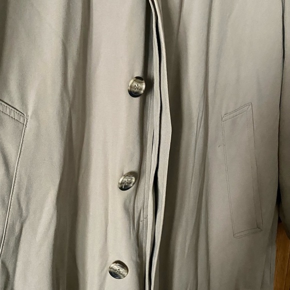 London Fog Vintage Coat W/ Zip Out Lining Men’s 38 Short Made USA Button - Picture 3 of 8